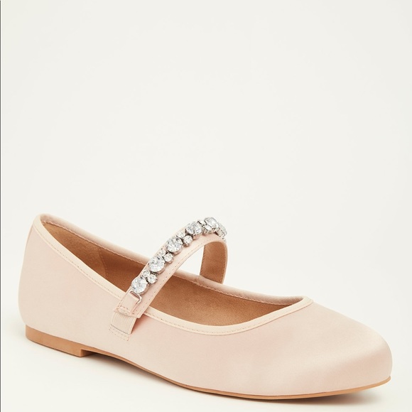 NWT Torrid nude satin ballerina shoes wide width - Picture 3 of 4